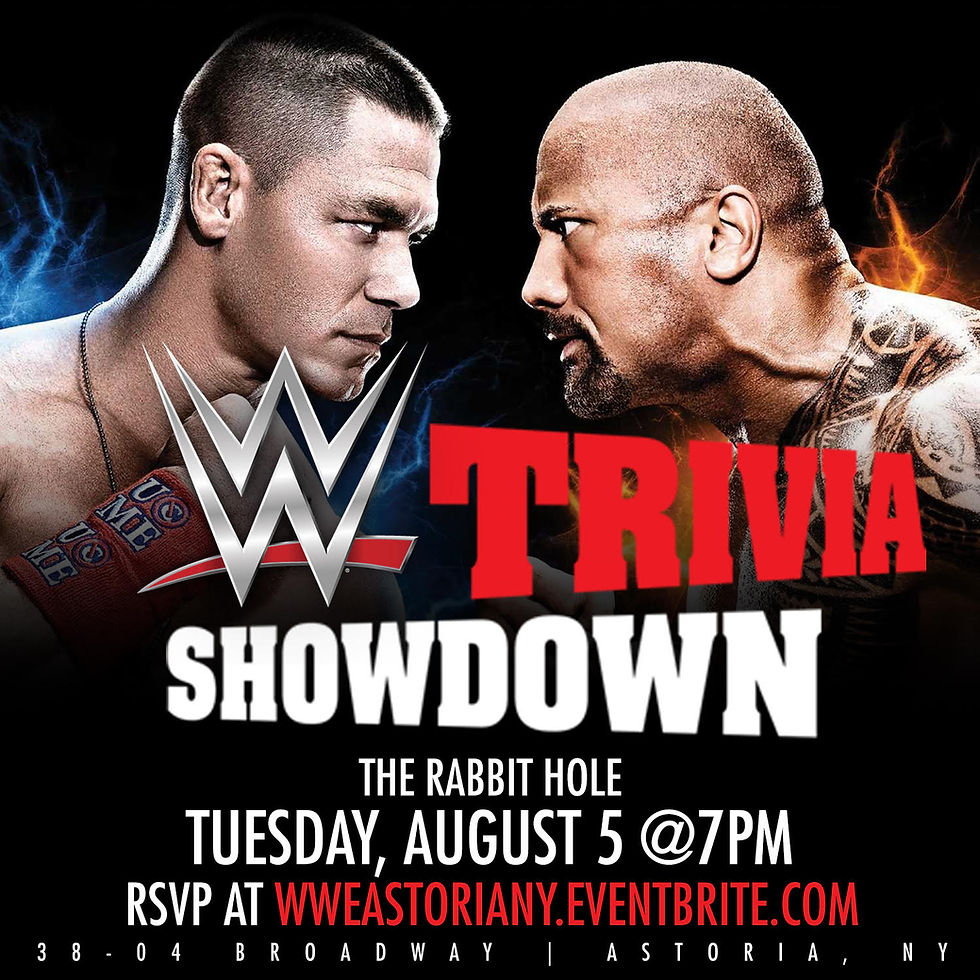 WWE Trivia Showdown at The Rabbit Hole