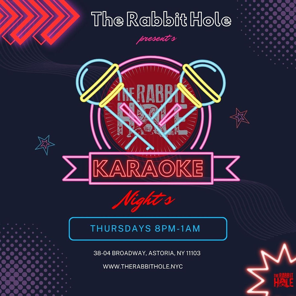 Karaoke Thursday Nights at The Rabbit Hole