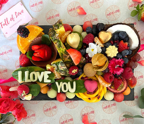 Valentine's Mini Fruit Platter