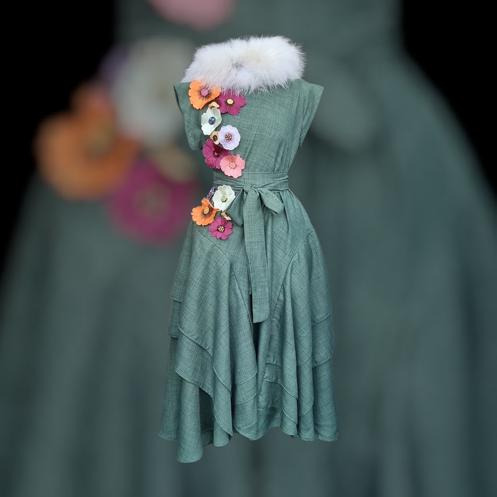 Thumbnail: Kelly flower Dress(may vary slightly)