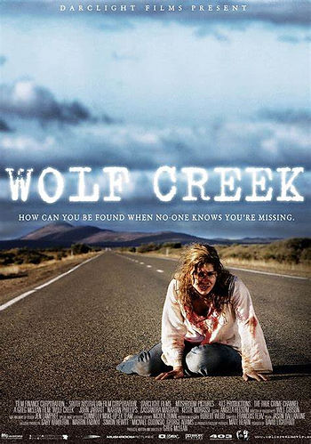 Wolf Creek original movie poster.