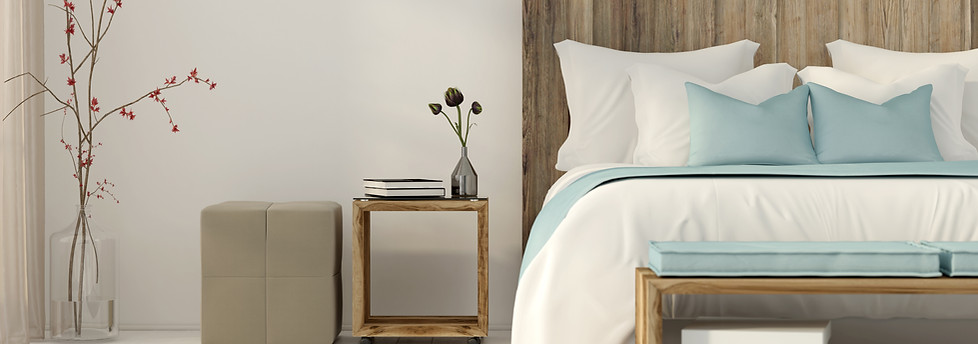 Chambre décorée
