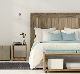 Chambre décorée