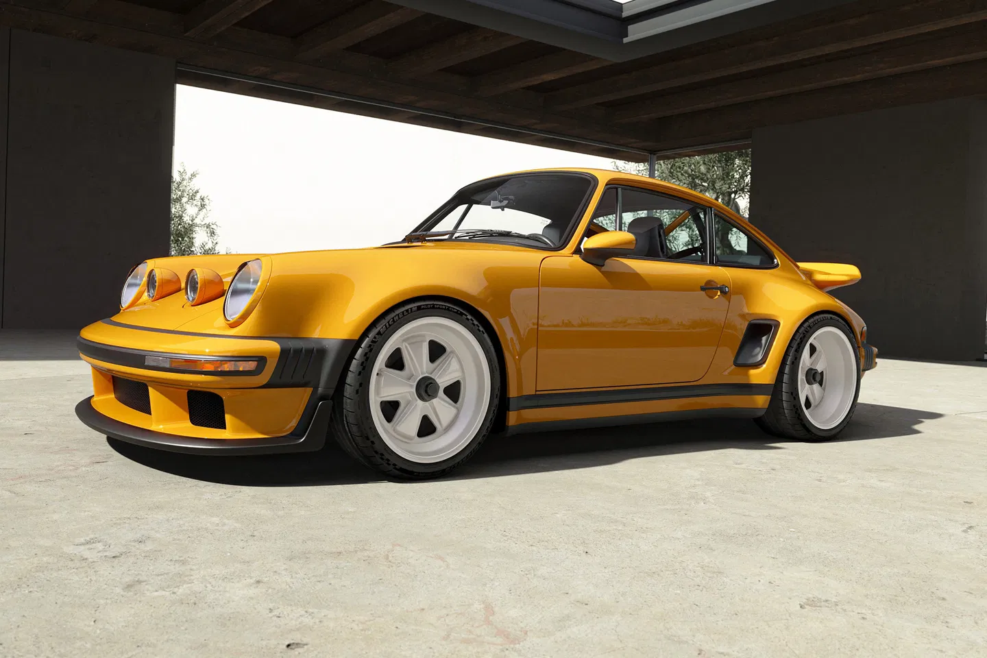 Singer’s New Naturally Aspirated 911 Pays Tribute to the Wide-Body Carrera