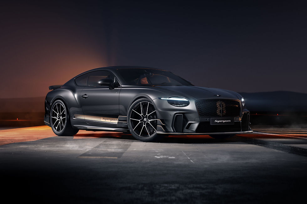 2026 Bentley Continental GT Supersports Goes RWD and Sheds 500kg