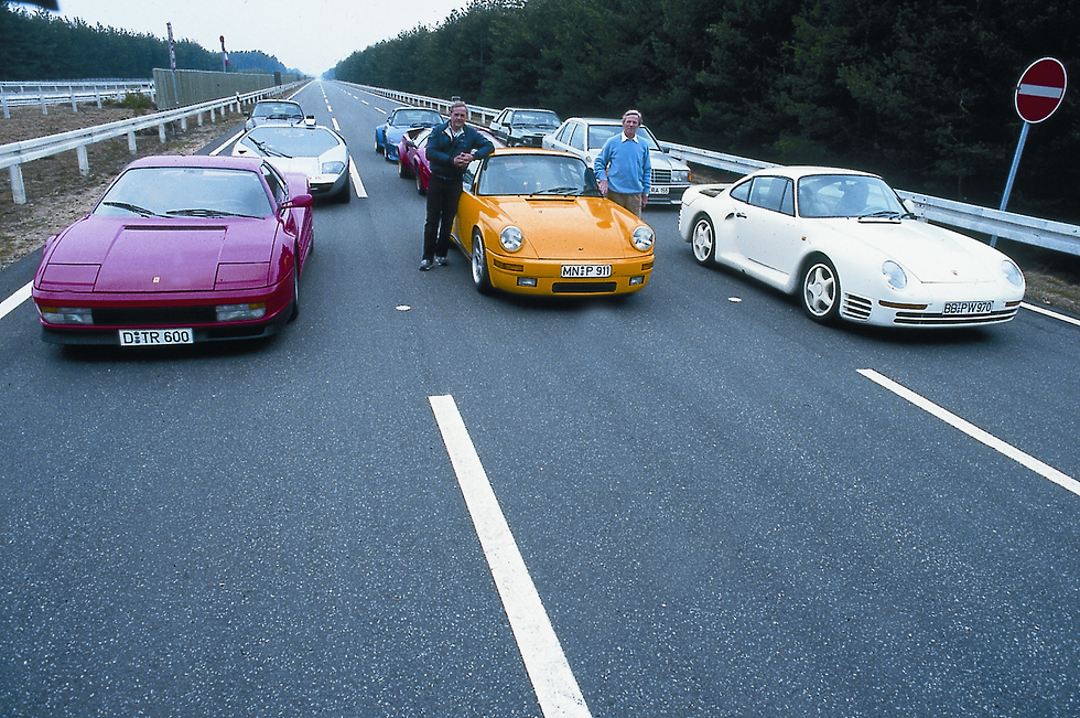 Stephan Rozer Ruf CTR Yellowbird and the Legendary Faszination on the Nürburgring