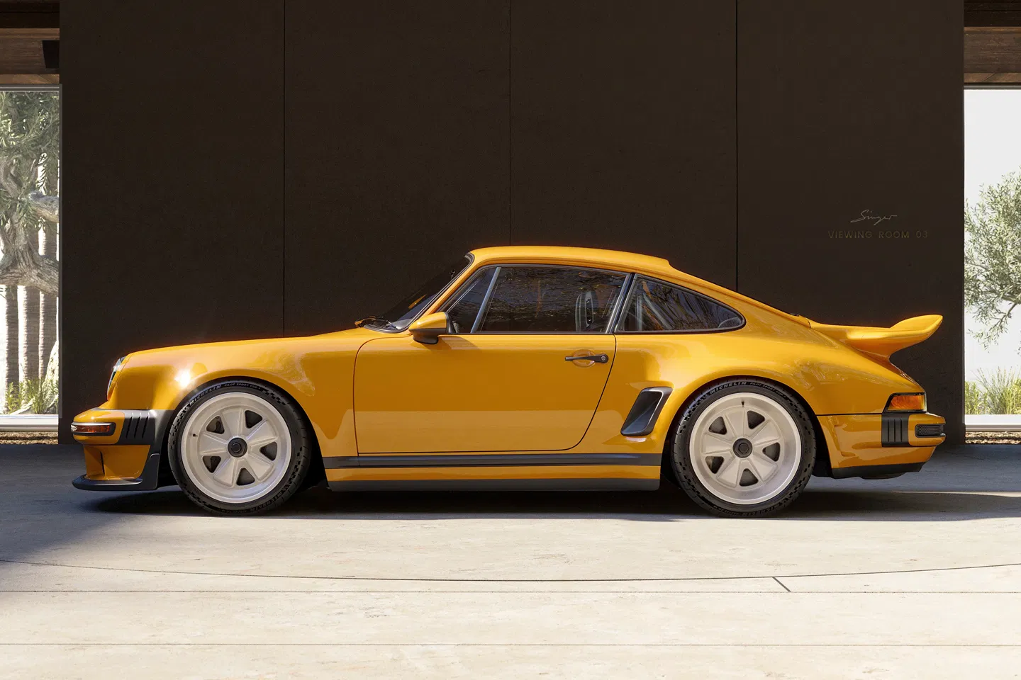 Singer’s New Naturally Aspirated 911 Pays Tribute to the Wide-Body Carrera