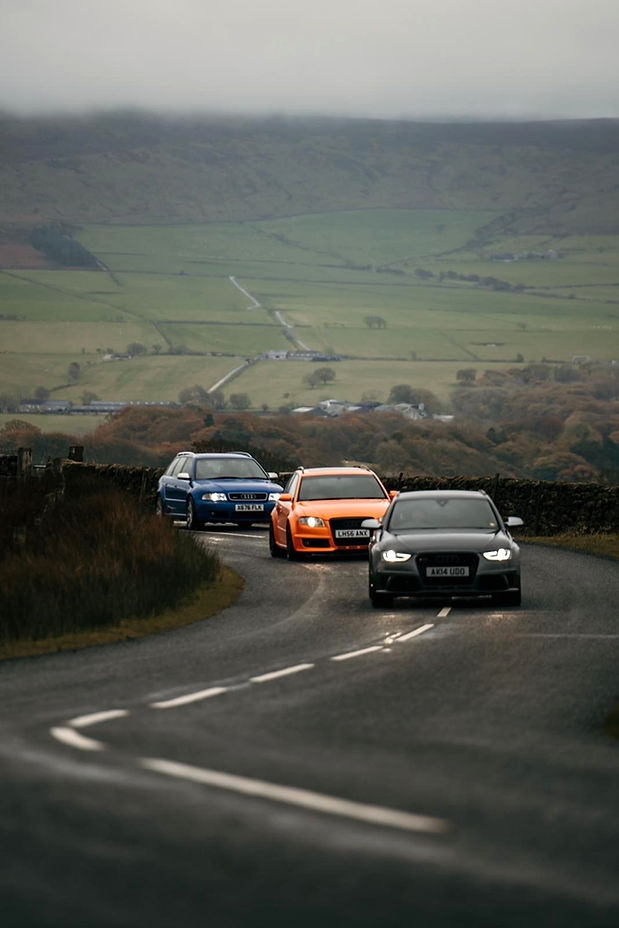 B5 v B7 v B8 Audi RS4 generations group test