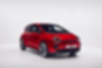 2027 Renault Twingo EV - red front three quarter profile