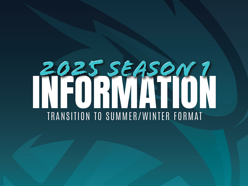 Transitioning to Summer/Winter Seasons for Seahawks Domestic Competitions