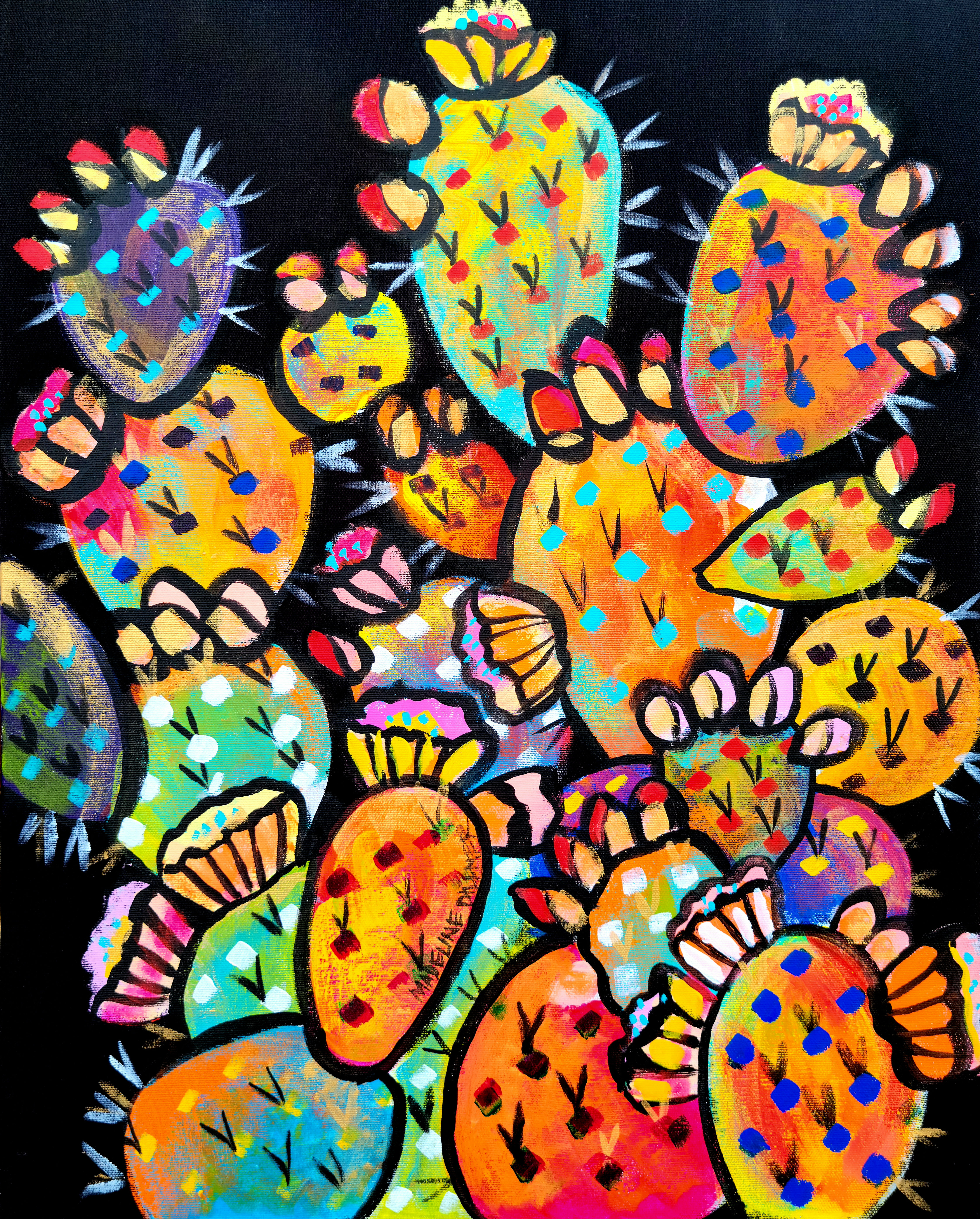 Rainbow Pears I