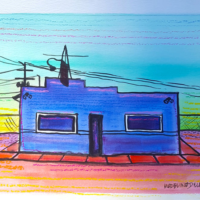 Blue Adobe