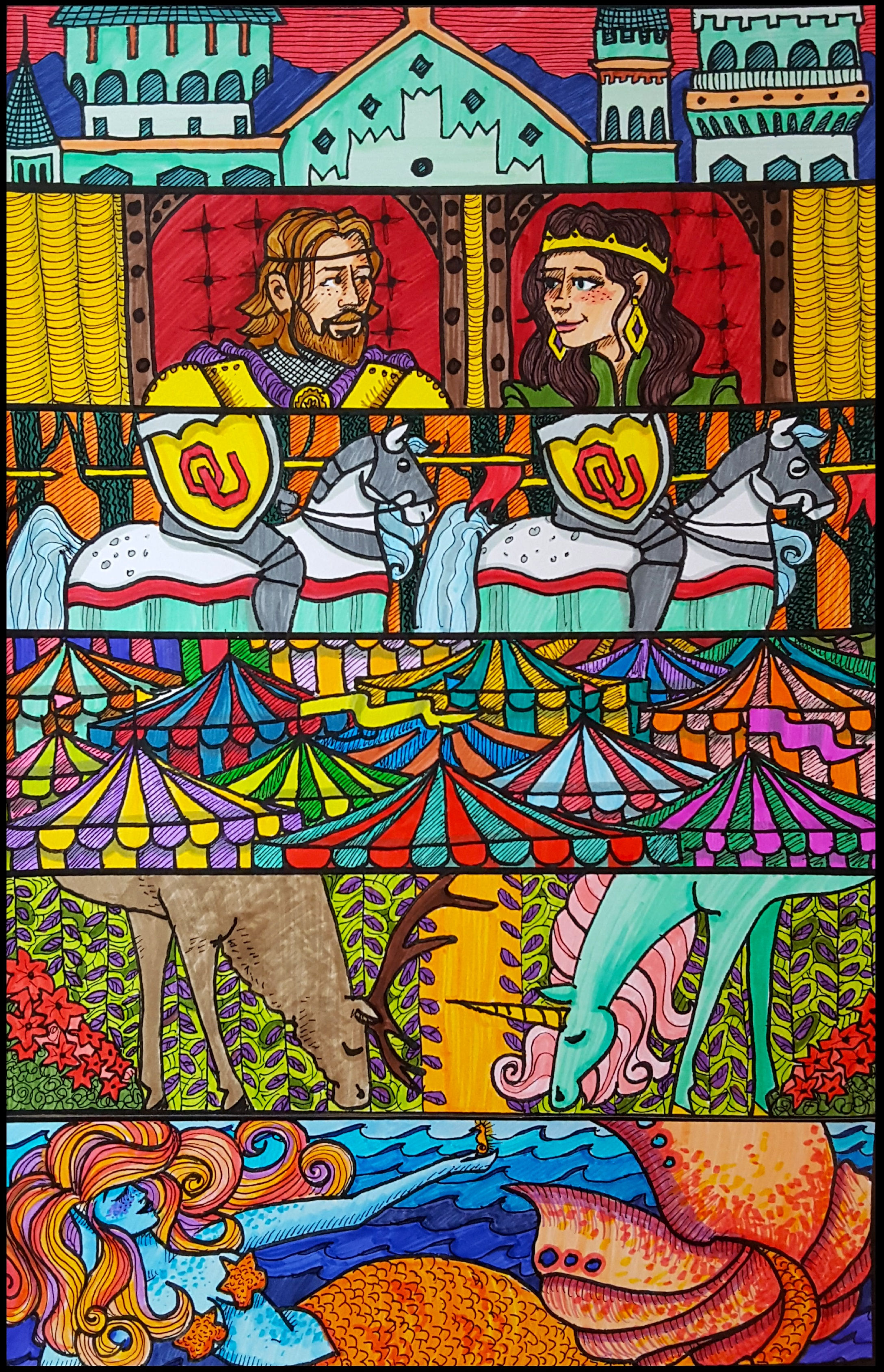 Norman Medieval Fair Poster Entry