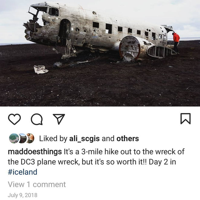 Thumbnail: Fruit of Tears & a 3-Mile Hike: the Solheimasandur Plane Wreck