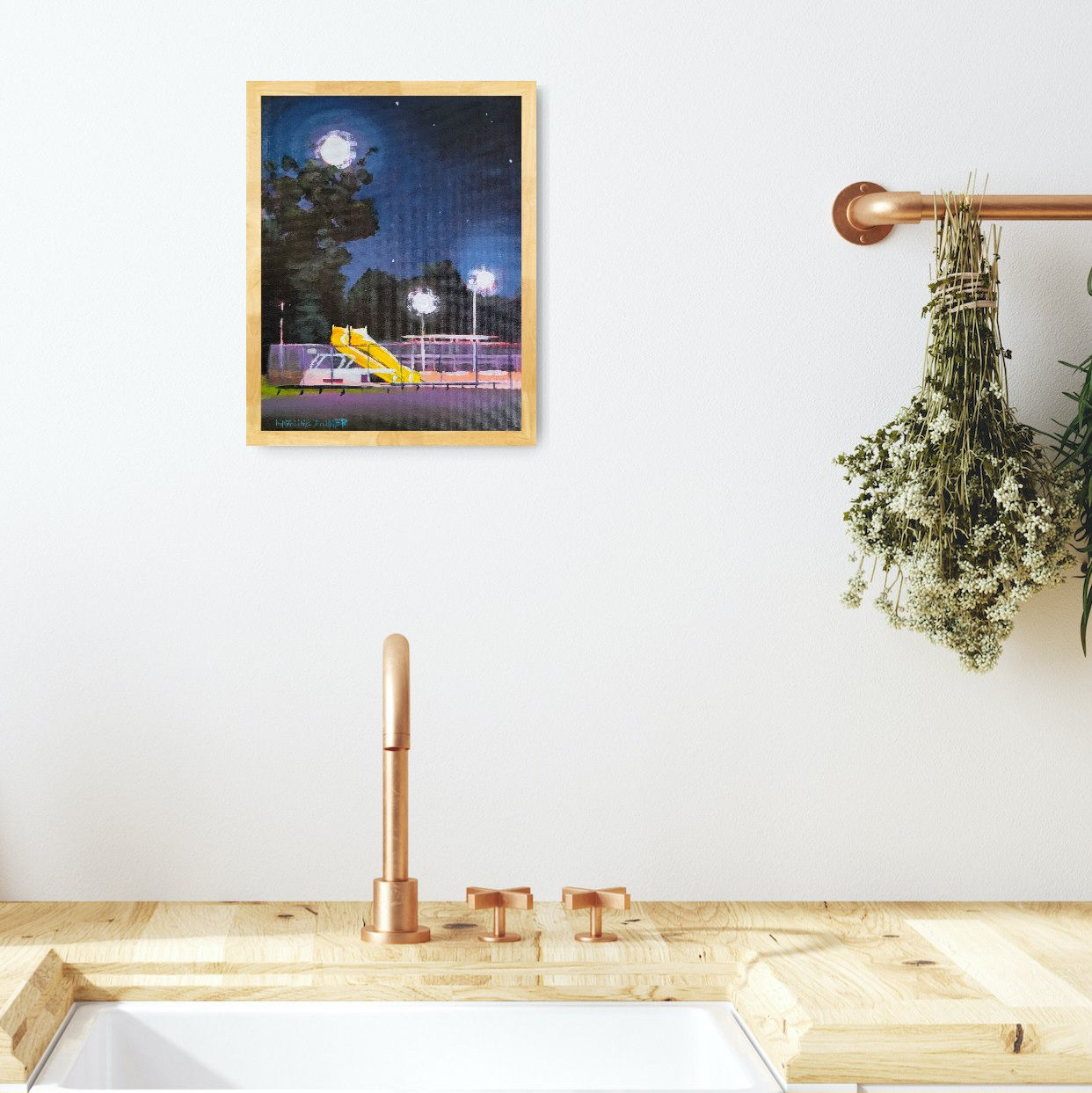 After Hours at the Wynnewood Pool