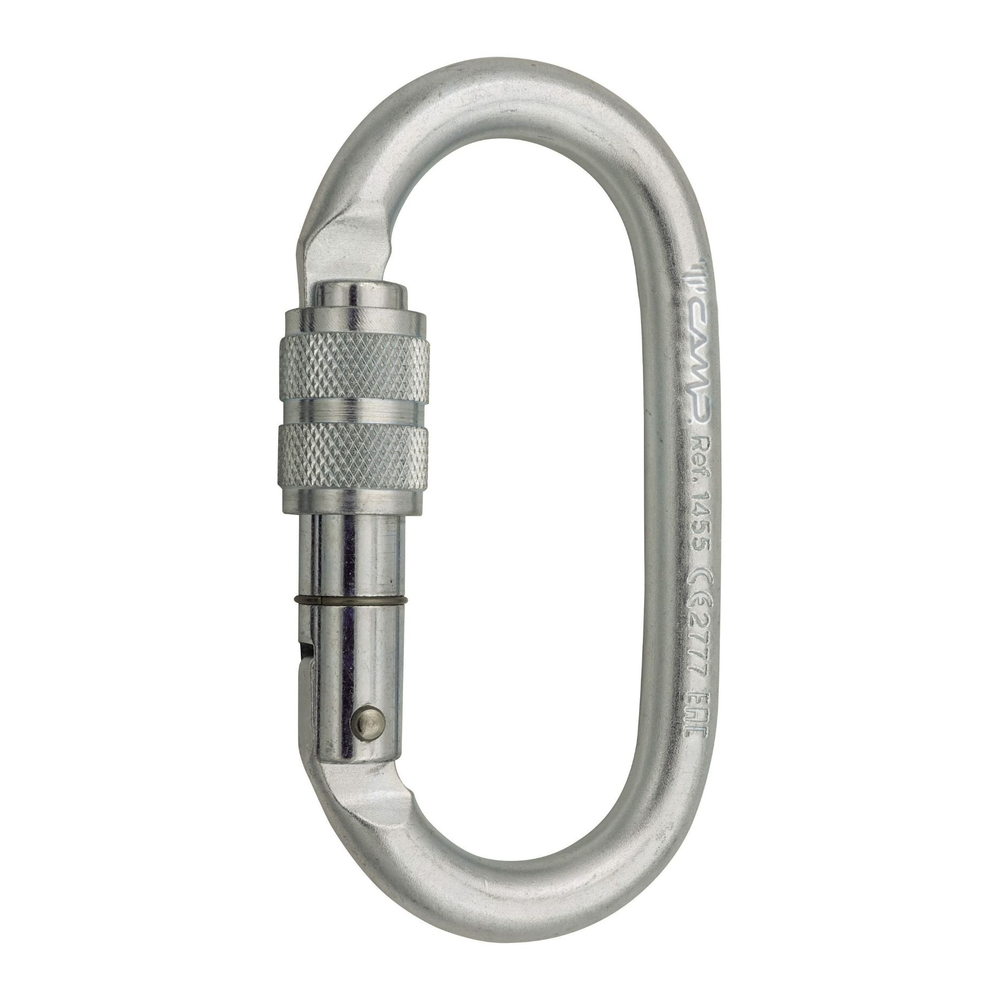 CAMP 1455/1456/1878 OVAL LOCK ViDALI ÇELİK OVAL KARABİNA