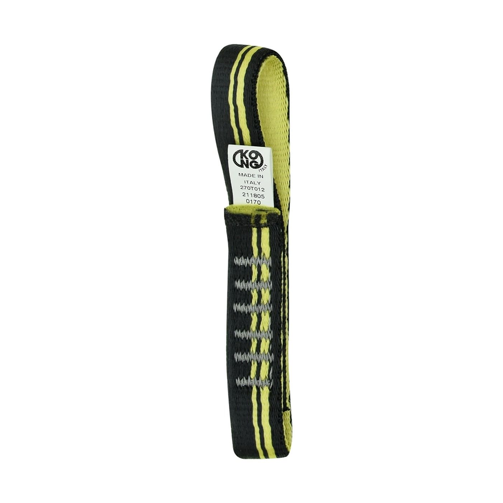 Küçük resim: Kong Express Set için Sling Nylon Perlon – 23 kN Dayanımlı Quickdraw Askı (12
