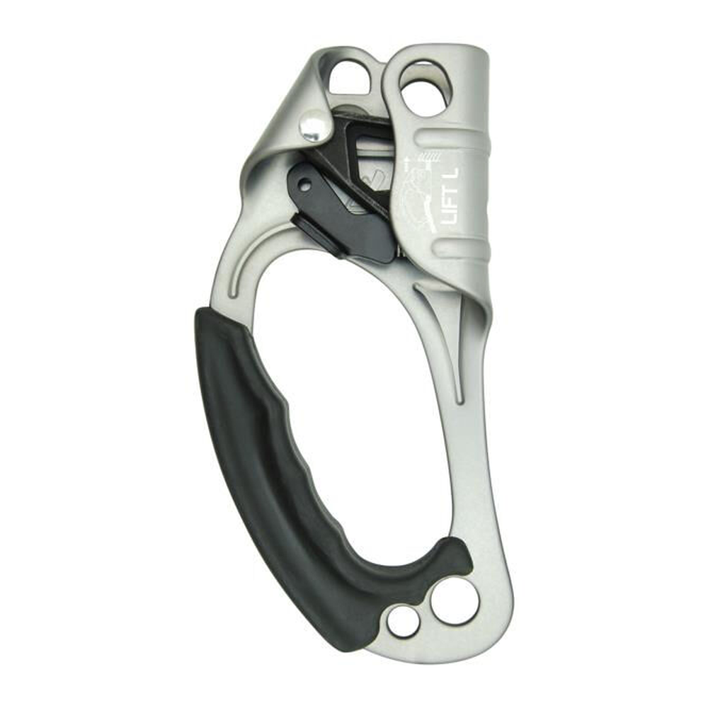 Kong Lift Gri Sol El İp Tırmanma Aleti Alüminyum EN 567 EN 12841/B UIAA EAC