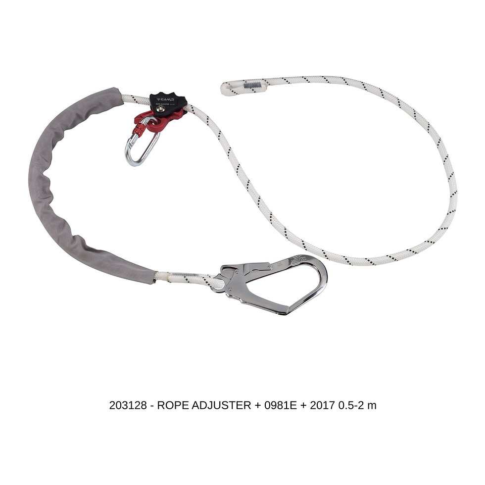 Küçük resim: CAMP 203119 ROPE ADJUSTER AYARLANABİLİR KONUMLANDIRMA LANYARDI