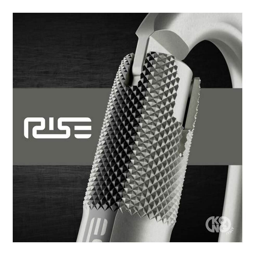 Küçük resim: Kong Ovalone Carbon RISE Lock Otomatik 3 Kilitli 40 kN Çelik Oval Karabina