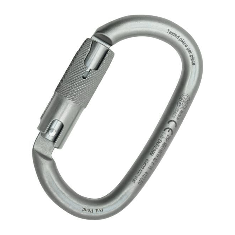 Kong Ovalone Carbon RISE Lock Otomatik 3 Kilitli 40 kN Çelik Oval Karabina