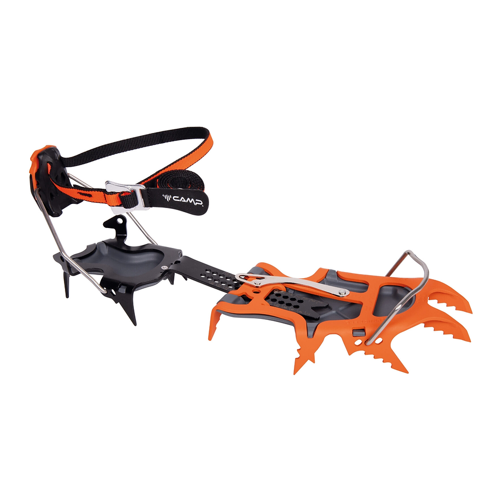 Küçük resim: CAMP 2449C ALPINIST PRO OTOMATİK VE YARI OTOMATİK TEKNİK KRAMPON