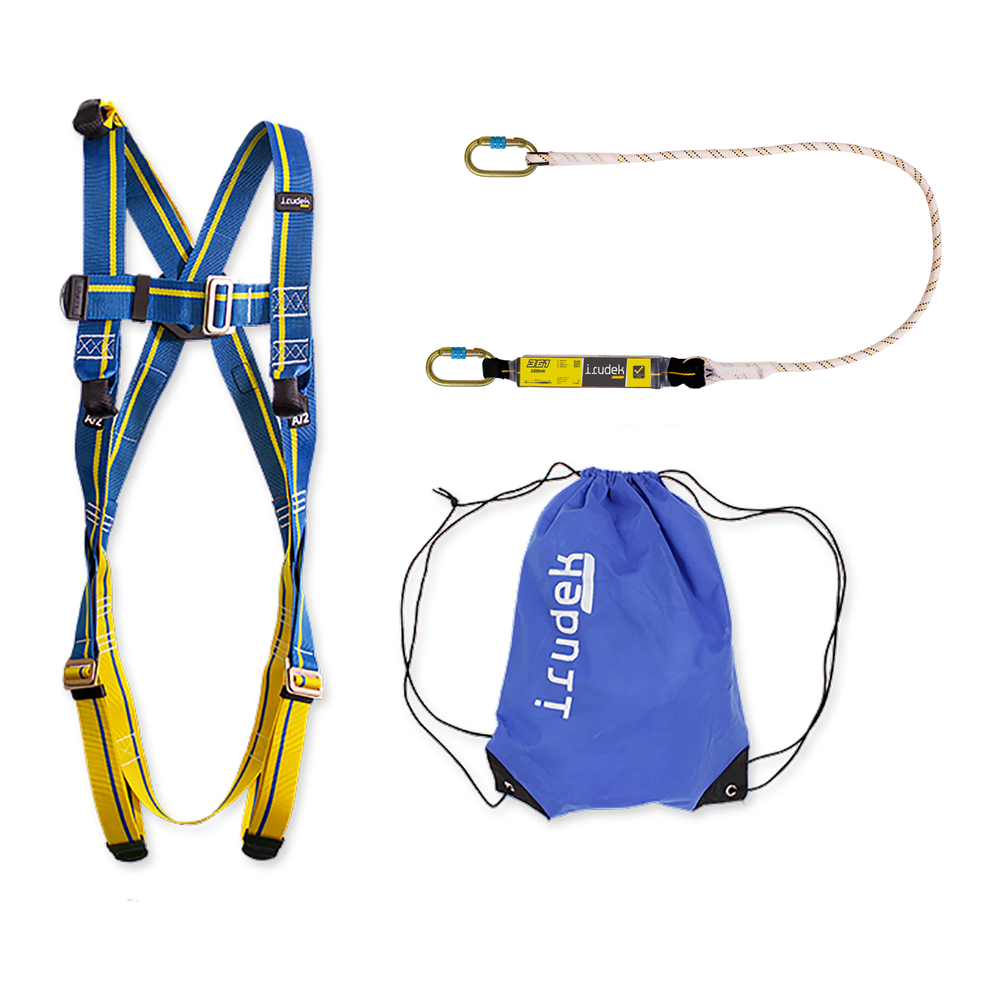 Irudek Apeninos S-M Emniyet Kemeri ve Lanyard Seti