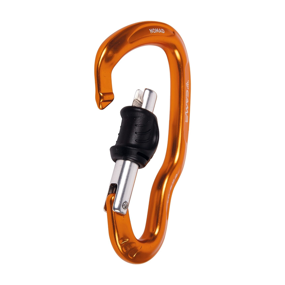 Küçük resim: CAMP 2407 NOMAD VIA FERRATA ALÜMİNYUM KARABİNA
