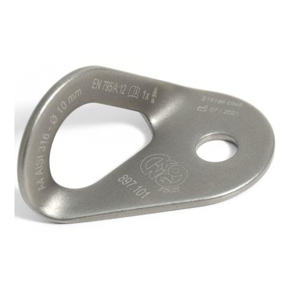 KONG Wide Eye Yüksek Kapasiteli Paslanmaz 10 mm Bolt Kulağı – EN 795/A