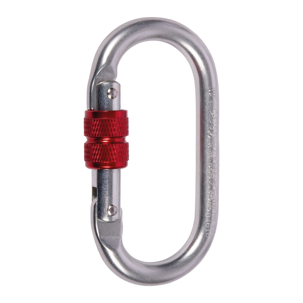 CAMP 0981E STANDARD LOCK ViDALI ÇELİK OVAL KARABİNA
