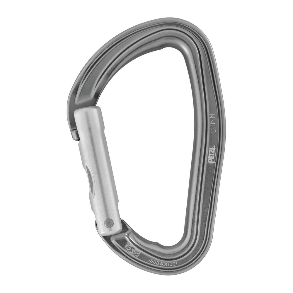 Petzl Djinn M060LA00 Non-Locking Carabiner (Straight Gate)