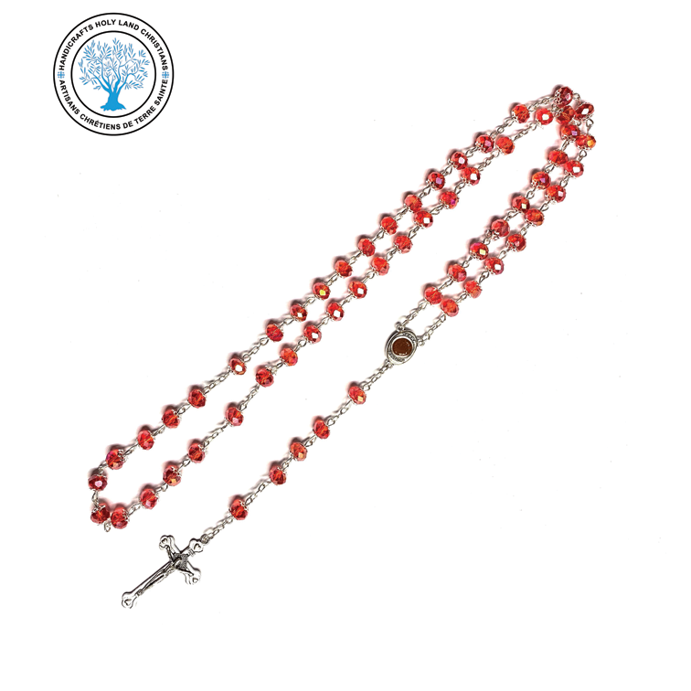 Thumbnail: July Ruby Birthstone Rosary