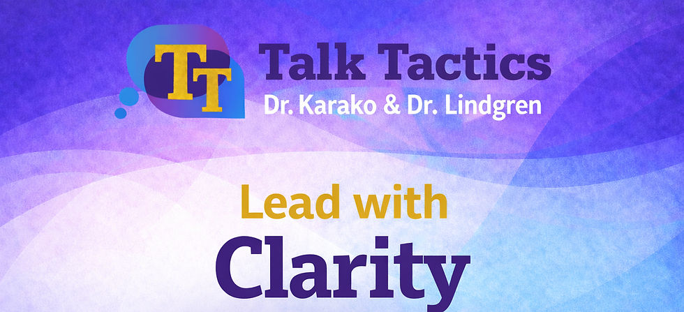 Lead with Clarity Workshop