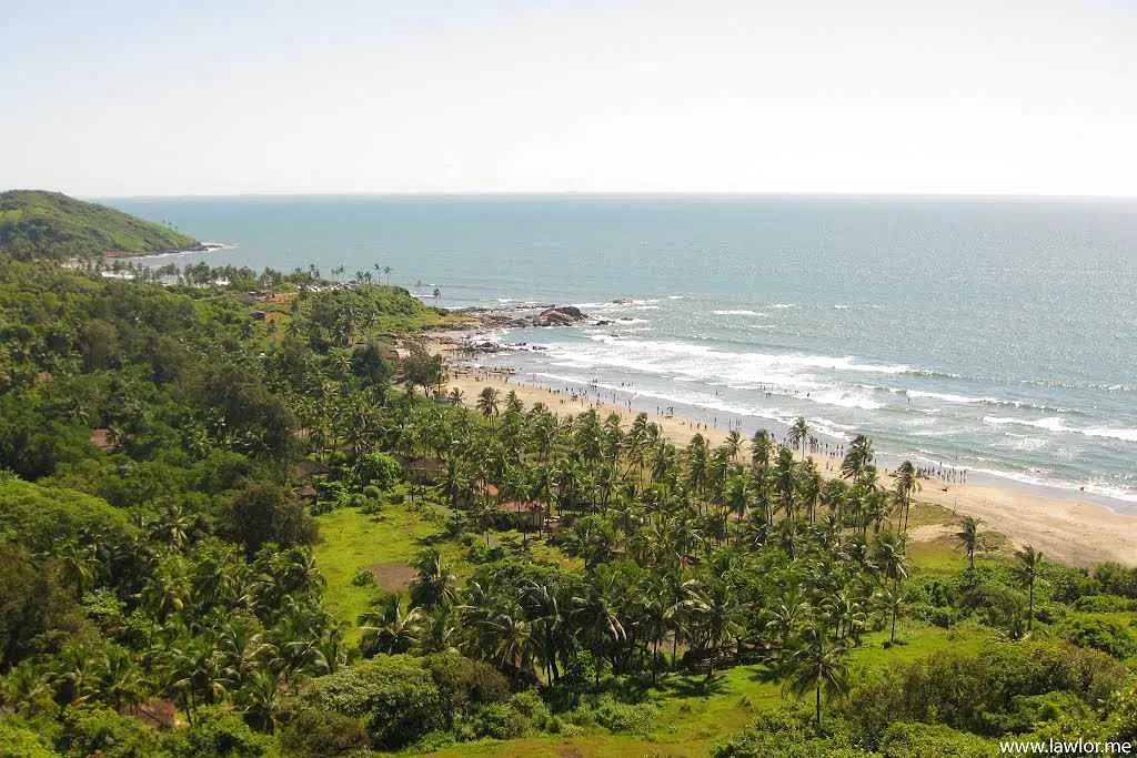 Breathtaking sunset view from Aguada Fort in Goa, offering a panoramic vista of the Arabian Sea as the sky transitions into vibrant hues of orange, pink, and purple. The historic fort, built in the 17th century by the Portuguese, stands proudly on a hill, providing an elevated perspective of the coastline and the gently lapping waves below. The image captures the serene beauty of the sun setting over the horizon, casting a golden glow over the fort’s ancient walls and the surrounding beaches. This iconic Goa landmark offers a peaceful retreat from the bustling beaches, perfect for travelers seeking a tranquil moment to reflect while enjoying the stunning natural scenery. Christone Holidays includes visits to Aguada Fort as part of their Goa tour packages, allowing visitors to experience both history and beauty, with unforgettable sunset moments like the Adventure boat trip Goa, Scuba diving in Goa ,Fort Aguada visit, Snorkeling in Goa,4-day Goa itinerary with Christone holidays