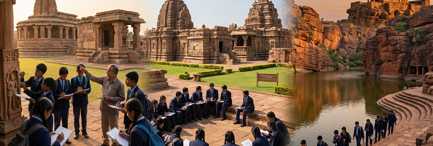Aihole Pattadakal Badami Educational Tour – Cradle of Indian Temple Architecture