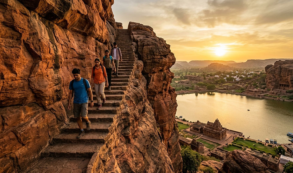 badami-heritage-climb-red-sandstone-students-karnataka.jpg