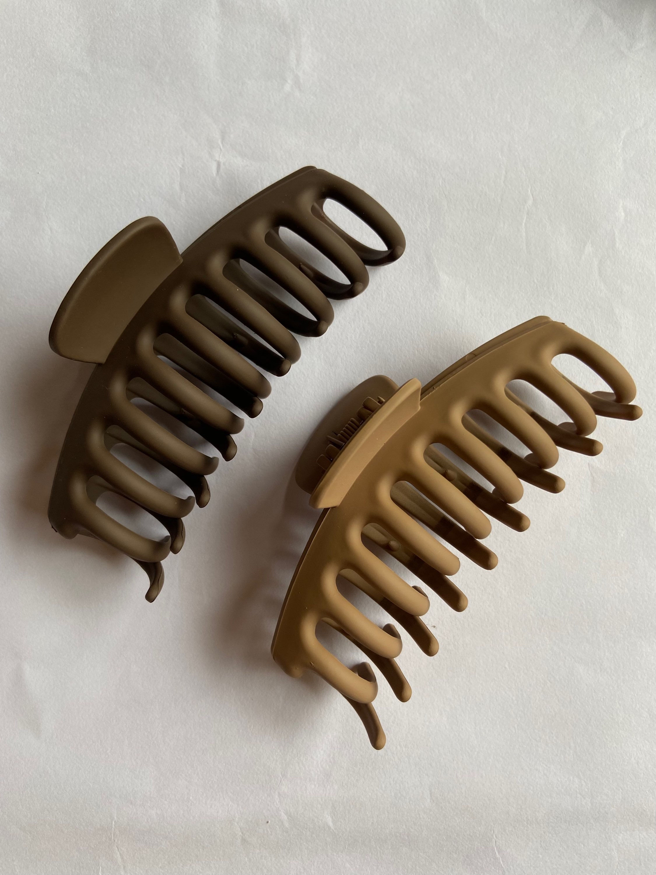 Coffee bean claw clips (set of 1) 