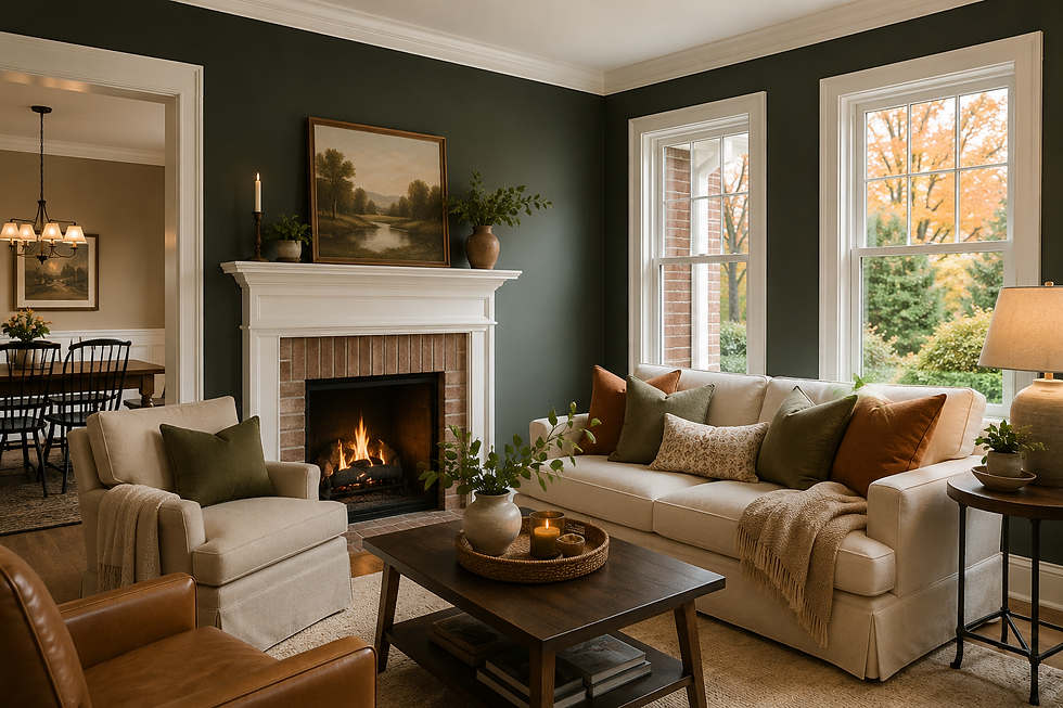 Why Fall and Winter Are the Perfect Time for Interior Painting in Greensboro, High Point & Winston-Salem