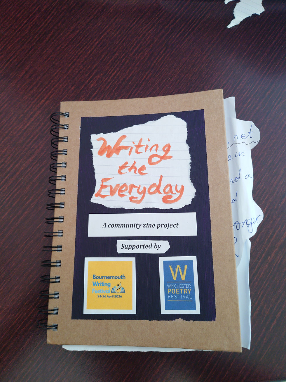 Writing the Everyday, a Community Zine Project