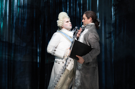 Bryan impresses as Beaumarchais in Glimmerglass "The Ghosts of Versailles"