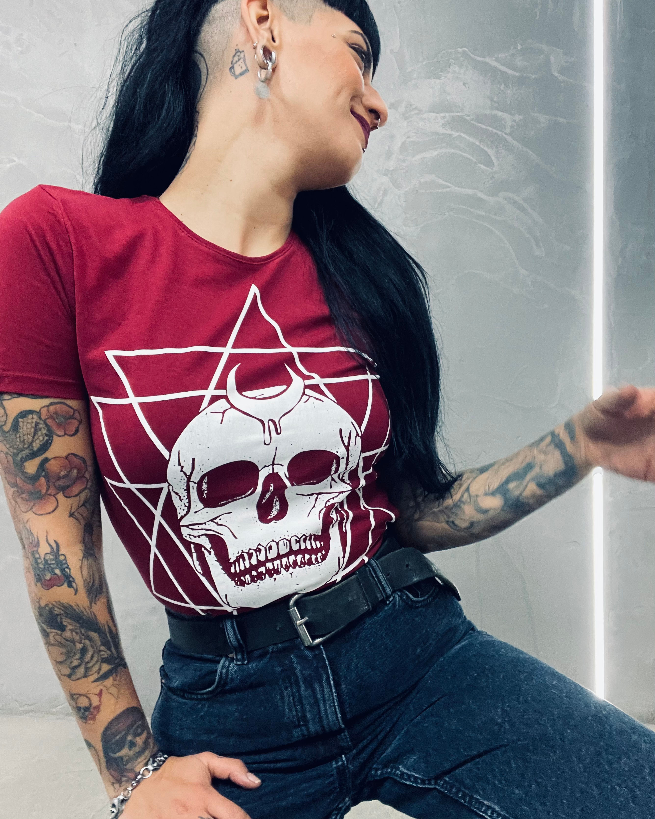 Y.T.C Geometric Skull
