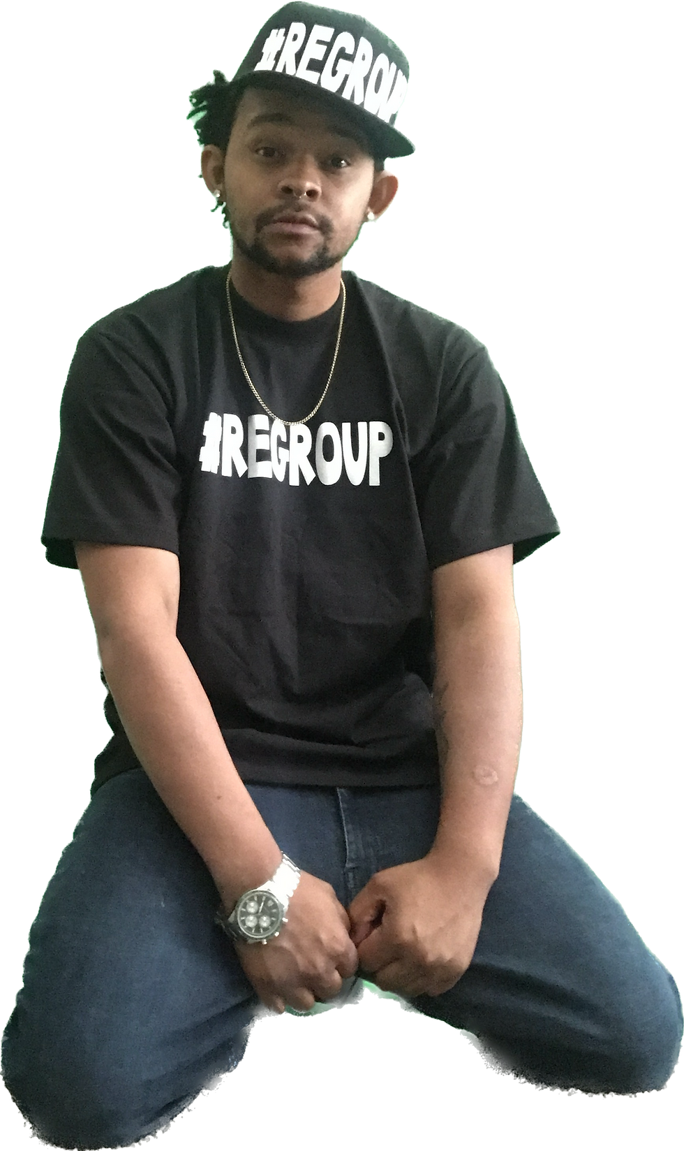 Thumbnail: KINNG HUDZ REGROUP HEAVY DUTY T-SHIRT