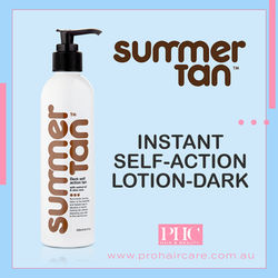 Summer Tan Dark Instant Self Action Lotion