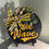 Thumbnail: 14" We Wave Wooden Sign 