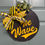 Thumbnail: 14" We Wave Wooden Sign 