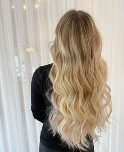 Haarverlängerung mit Weft_4