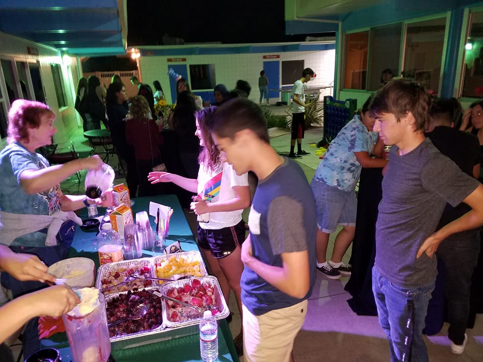 smoothie station