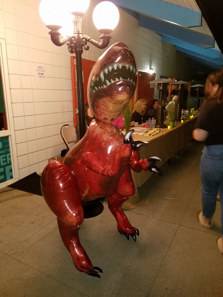 Jurassic Park was the theme