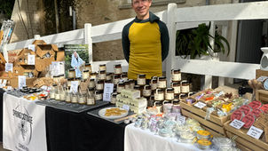 We're at The Princess Pavilions Falmouth, 13th,14th and 15th June. Come and say hi and taste some of our honey.