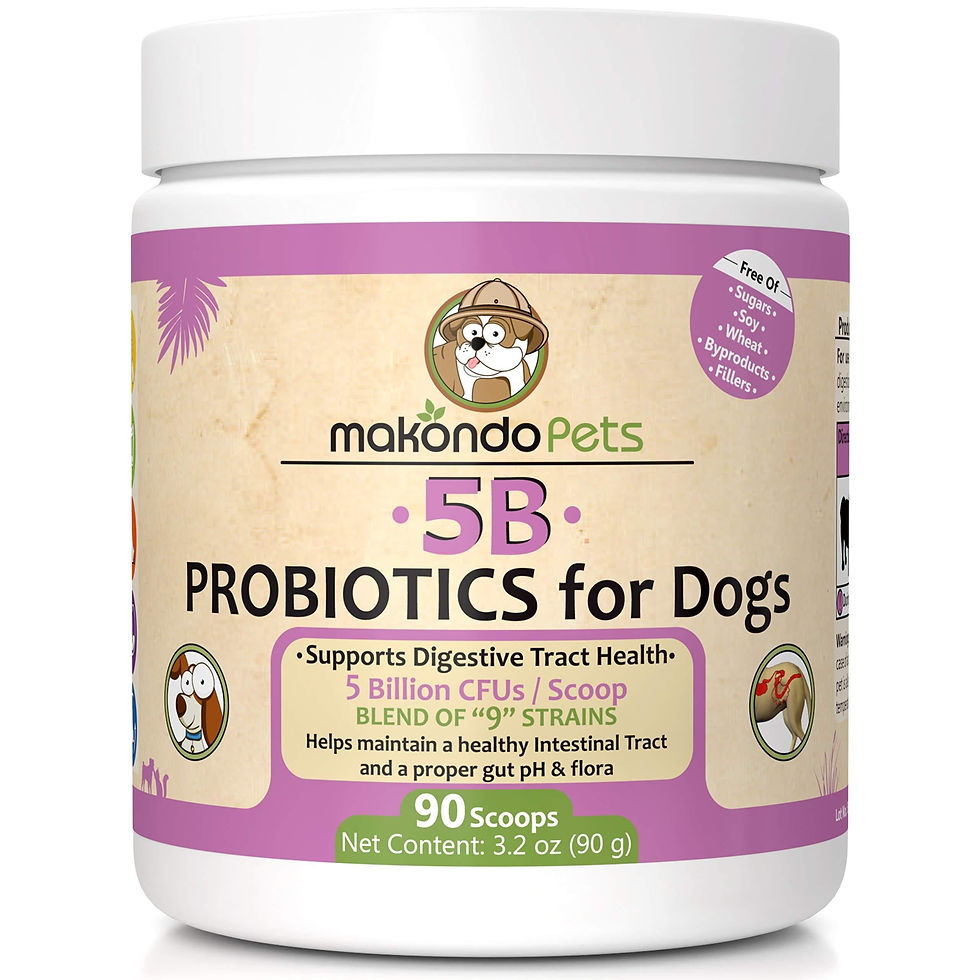 Thumbnail: Probiotics for Dogs Puppies Extra Strength 9 Species 5 Billion CFU per Scoop of